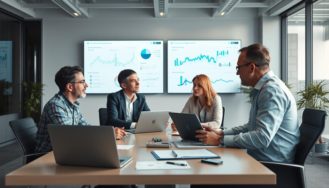 Business software planning meeting